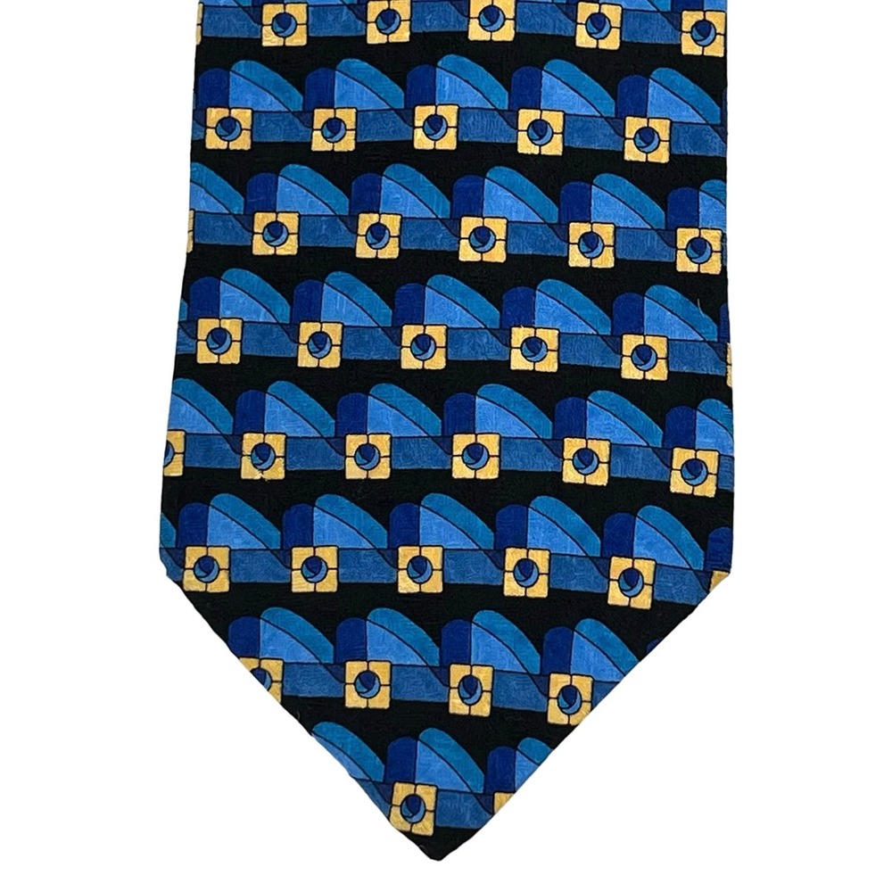 Ermenegildo Zegna geo men’s neck tie